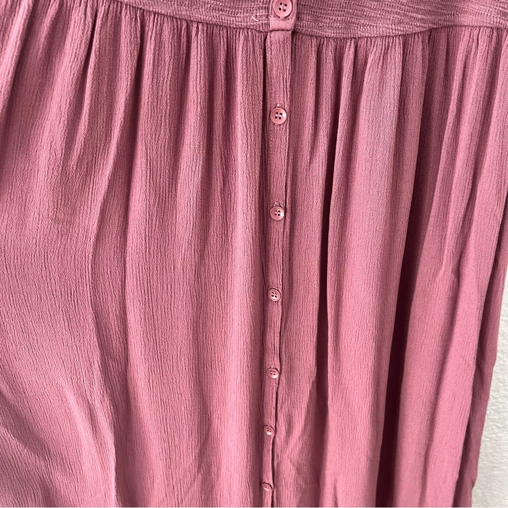 Frye Ladies Button Front Midi Dress Size Medium - Picture 8 of 16